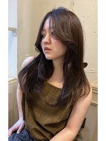 ヘアーアンドファッションシオミエイチ (hair＆fashion shiomi H)&nbsp;ワンカールで可愛いレイヤースタイル