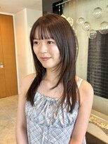 ナンブ セントラル(nambu-CENTRAL) ナチュラルレイヤー×ラベンダーブラウン