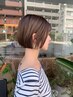 【ショート・ボブに特に◎】似合わせカット＋oggiottoTR〈中元指名〉