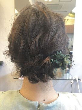 オルガ ヘアアンドメイク(Oluga hair&make) シンプルボブシニヨン