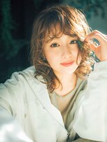 プロデュース 相模原店(Produce) 大人かわいいカールベージュカラー