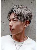 クロムトウキョウ ザ バーバー 新宿本店(CHROM TOKYO the Barber)&nbsp;シルバーアッシュスパイラル