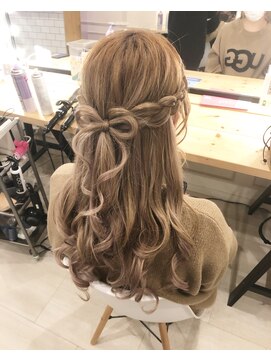 ヘッズ(HEADZ) ハーフアップ