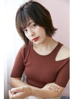 フィガロ デュデュ 新石切店(Figaro DOU DOU) 【FIGARO】無造作ウルフボブ