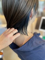 リディー(Lidee)&nbsp;guest snap ミニボブ×インナーカラー