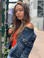 オースティン 門前仲町(AUSTIN)&nbsp;前髪かき上げイメチェンイヤリングカラーラベンダーカラーくびれ