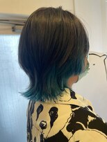 ナンバー ユアイロ 川崎(N° uairo)&nbsp;【池田】グラデーションカラーウルフカット/川崎駅西口徒歩5分