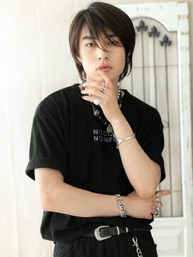 モッズヘア メン 上尾東口店(mod's hair men) ≪mod's men≫前髪長めが◎無造作セクシーミディアムウルフヘアA