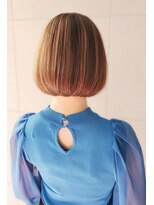 ヘアーデザイン ミヤビ 広尾(HAIR DESIGN MIYABI) ミニボブにハイライト！おしゃれを簡単ゲット！