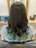 ラビス クローバー(Lovis clover) ボブウルフ 黒髪カタログ