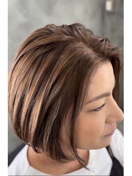 クラッチバイシオンアグリゲイト(CLUTCH by Zi-on aggregate) ☆ヌナボブ×抜け感ベージュカラー×透けカラー☆