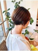 コンパクト前下がりショート