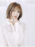 20代30代40代『大人っぽ外ハネボブ』Ash大泉学園店