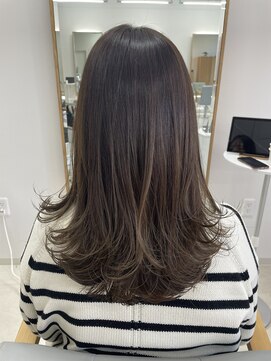 ミリ 奈良店(mm) レイヤーカット/透明感カラー/韓国/髪質改善/奈良駅/奈良/