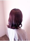 【艶髪】ピンクラベンダー　髪質改善