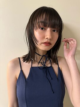 ノラ シブヤ(NORA) 髪質改善/ミディアムレイヤー/顔まわりカット/レイヤーカット