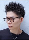 爽やか刈り上げスパイキーショート