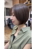 魅せるグレイヘア　白髪率が10%