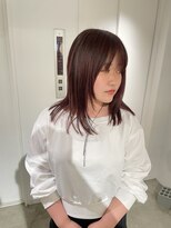 エンドリンク(endlink)&nbsp;ピンクカラー×顔周りレイヤー