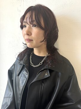 ヘアー ミュゼ 大西店(HAIR Musee) ロングウルフスタイル