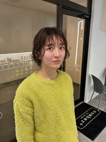 ナンバー 竪町(number+)&nbsp;20代30代40代モテ髪ふんわりカールショート抜け感小顔