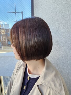 ミルク 希望ヶ丘(milk) ベージュブラウン/大人ミニボブ