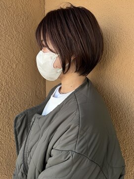 ハピネス 西大寺店(Happiness) 【30代・40代奈良】まとまり艶ショートボブ/髪質改善／うるは