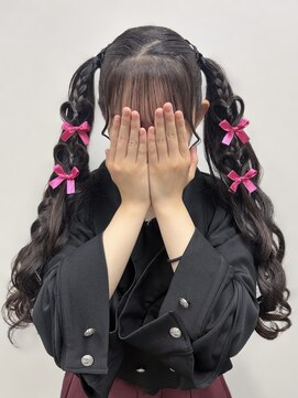 アールエーサロンモノクロ 秋葉原(RA SALON モノクロ) ハートツインテール