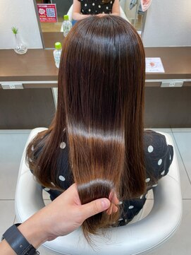 ルージュ 目白台店(ROUGE) 髪質改善/縮毛矯正×ロング【目白台/護国寺駅】