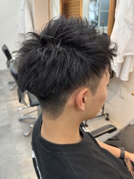 シーフ 千葉(Cyf) アップバングメンズツーブロック/ビジネス/ショート千葉駅保立
