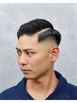 クロムトウキョウ ザ バーバー 新宿本店(CHROM TOKYO the Barber)&nbsp;スキンフェード7:3