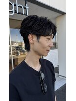 サラ ビューティ サイト 春日(SARA Beauty sight) 【松尾が作る】【福岡春日】【メンズ】フェザーパーマ