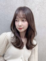 ユアーズヘア 神楽坂店(youres hair)&nbsp;韓国風レイヤー/韓国風ヘア/髪質改善/透明感カラー