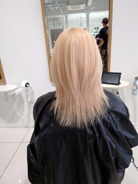 ルクール ヘアー プレジー(Le Coeur HAIR Plaisir) ブリーチ抜きっぱなし