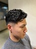 【悩み改善】カット＋悩み改善パーマ＋シェービング