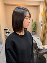 ムード(mood)&nbsp;premium髪質改善/髪質改善カラー/アッシュブラウン/オリーブ