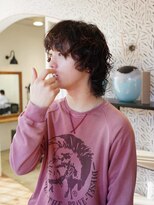 ポーズサロン(PAUSESALON)&nbsp;ラフウルフ × くせ毛風パーマ