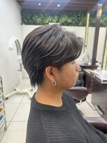 クオリス 上福岡店(QUALIS)&nbsp;春メンズパーママッシュウルフ×ニュアンスパーマ