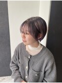 デザインカラー×ピンクバイオレット【表参道/レイヤーカット】