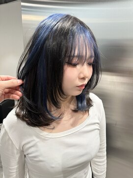 ロゼル(ROSEL) ブルー×ブラック デザインカラー