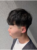 短めナチュラルヘア
