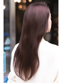 カーロヘアデザイン(Caro hair design)の写真/リピーター様からの、【縮毛矯正】圧倒的支持!うる艶×柔らかストレートは〔Caro hair design〕で☆