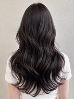 アナザヘアー なんば 高島屋前店(ANAZA hair) 暗髪ゆるふわウェーブ♪20代30代40代大人可愛いセミロング/大阪