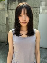 ナヌークカフラ(nanuk kafla)&nbsp;ミディアムレイヤー/ハッシュカット/レイヤーカット