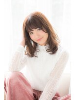 ファイル バイ リトル(file by little)&nbsp;ゆるふわウェーブミディ