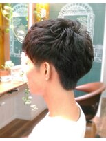 カラフル ヘアー(Colorful hair)&nbsp;男前！ツーブロック＋パーマ