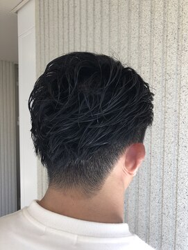 エイトタマプラ たまプラーザ店(EIGHT tamapla) 【EIGHTたまプラ】デザインカラー_切りっぱなしボブ