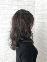 ジーナ セントラル銀座(Zina)&nbsp;無造作＊透明感＊シアーグレージュ【ZinaCENTRAL】