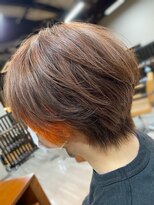 アリカ(arika)&nbsp;ハンサムショート×オレンジ