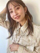 エマエコル(Emma ecole)&nbsp;Emma ecole 20代30代◎お洒落 インナーカラーベージュ by.高橋